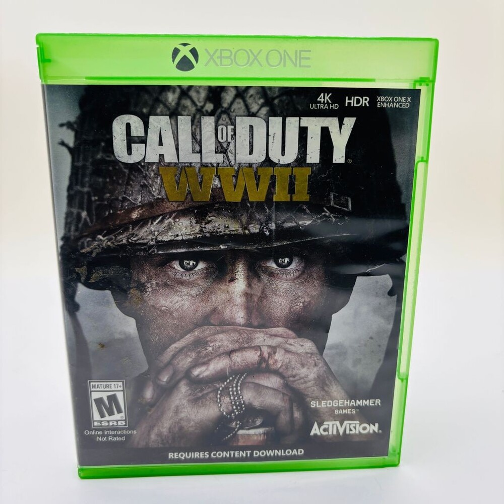 Call of Duty WWII Activision XB1 (Microsoft Xbox One, 2017) No Manual